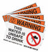 Label 3 1/2 inx5 in Polyester PK5