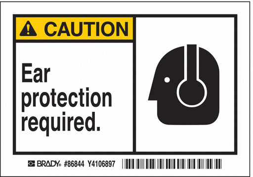 Label 3 1/2 inx5 in Polyester PK5