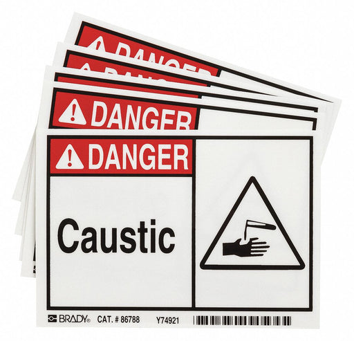 Label 3 1/2 inx5 in Polyester PK5