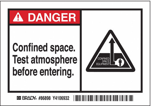Label 3 1/2 inx5 in Polyester PK5
