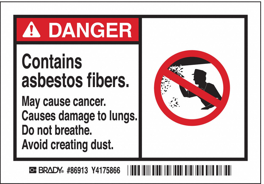 Label 3 1/2 inx5 in Polyester PK5