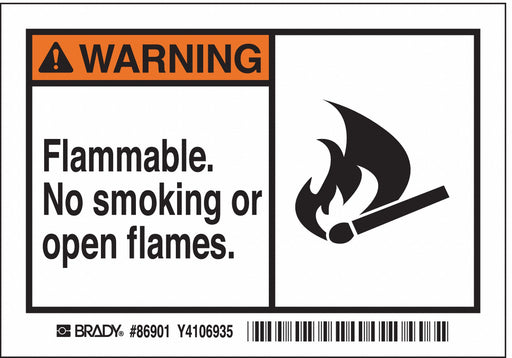 Label 3 1/2 inx5 in Polyester PK5