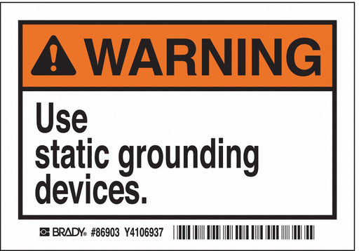 Label 3 1/2 inx5 in Polyester PK5