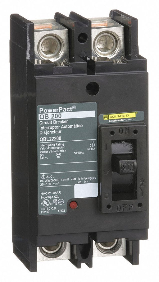 Circuit Breaker 200A 2P 240VAC QB