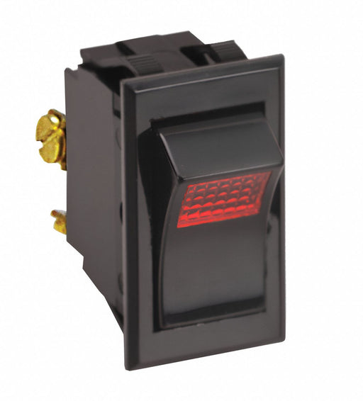 Lighted Rocker Switch Neon Red On/Off