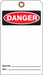 Danger Tag 7 in H 4 in W Cardstock PK25