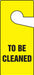 Tag Yellow Plastic 9inH 4inW PK10