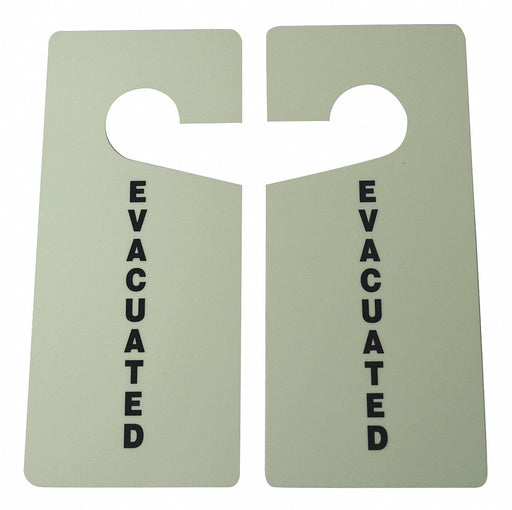 Door Knob Hanger Tag 9in H 4in W PK10