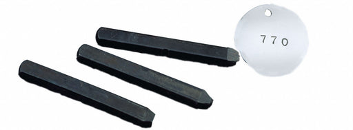 Steel Type Kit Letter/Symbol Set