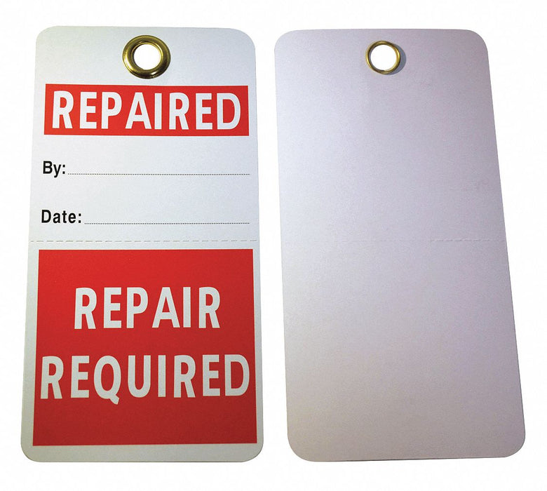 Tag White Cardstock 5-3/4inH 3inW PK25