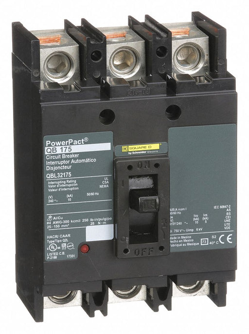 Circuit Breaker 175A 3P 240VAC QB