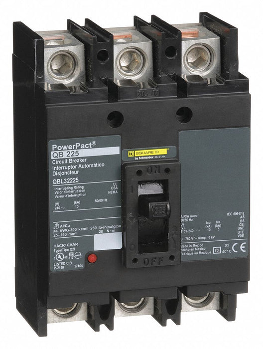 Circuit Breaker 225A 3P 240VAC QB