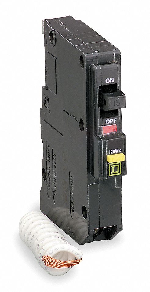 Circuit Breaker 15A Plug In 120V 1P