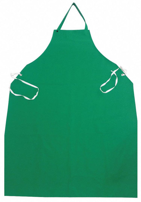 Bib Apron Universal Green PVC