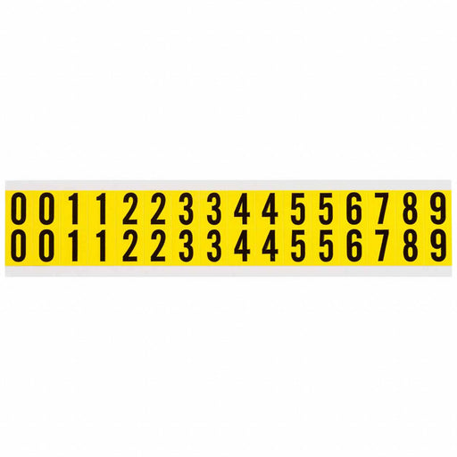 NumberLabelSet VinylCloth 3/4inH 5/8inW