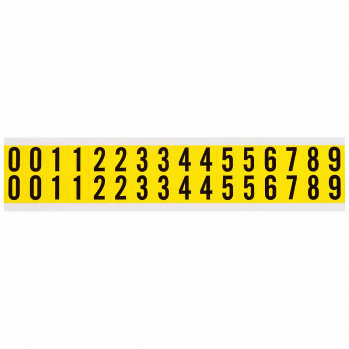 NumberLabelSet VinylCloth 3/4inH 5/8inW