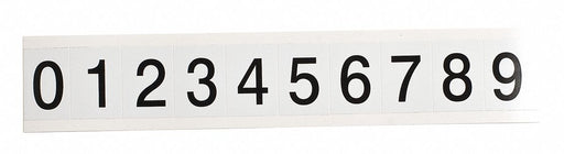 NumberLabelSet 1-1/2inH 1-1/4inW PK25