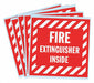 Vinyl Label 4 in x 4 in Vinyl PK5