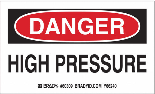 Gas Cylinder Label 3in x 5in Paper PK10