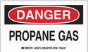 Gas Cylinder Label 3in x 5in Paper PK10