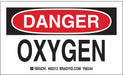 Gas Cylinder Label 3in x 5in Paper PK10