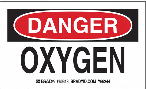 Gas Cylinder Label 3in x 5in Paper PK10