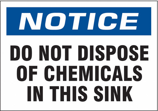 Plant Safety Label 3 1/2 in x 5 in PK10