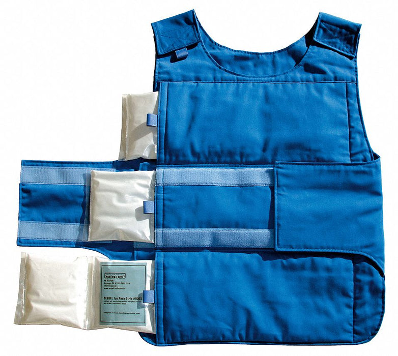 Cooling Vest Blue 1 to 3 hr Universal