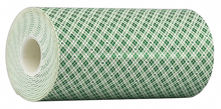 Foam Tape Off-White 5 yd L 6 in W