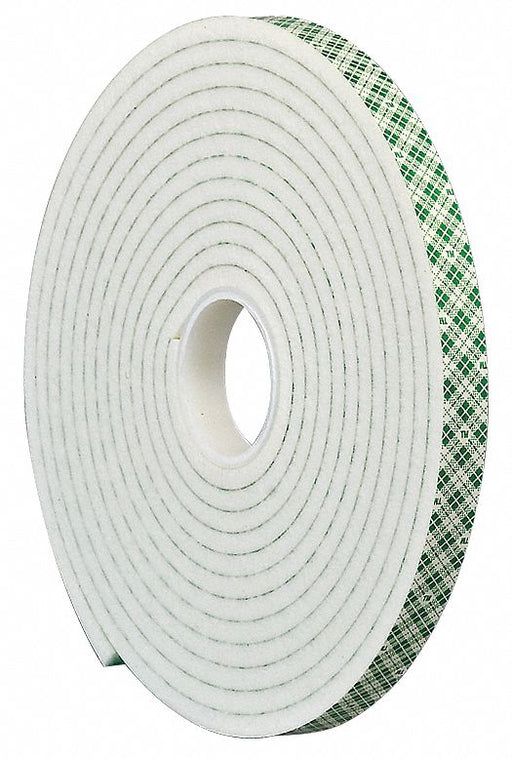 Double Sided Foam Tape 5 yd L 3/4 W