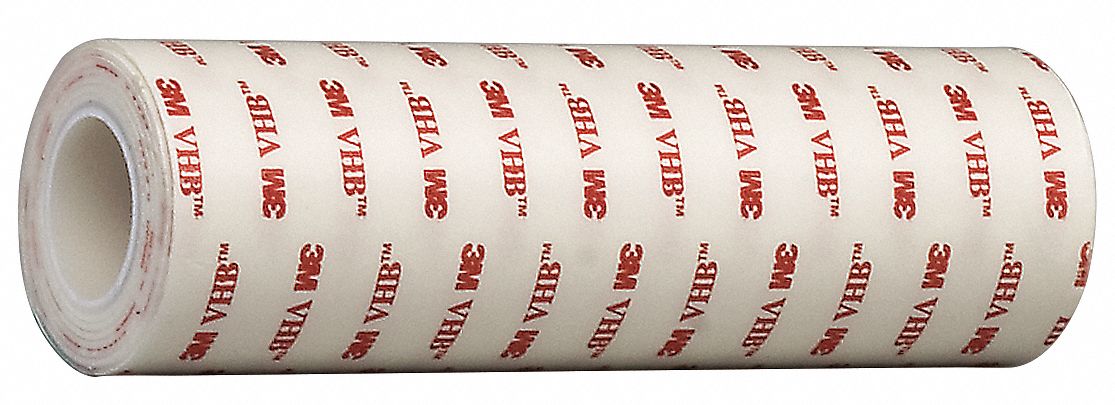 Foam Tape White 5 yd L 6 in W