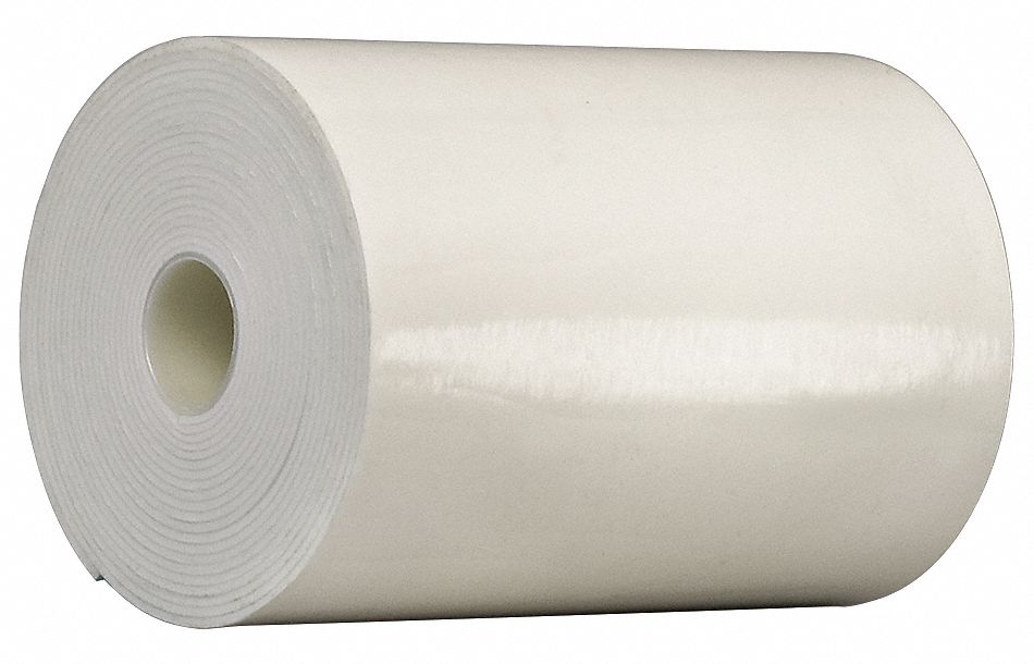 Foam Tape White 5 yd L 6 in W