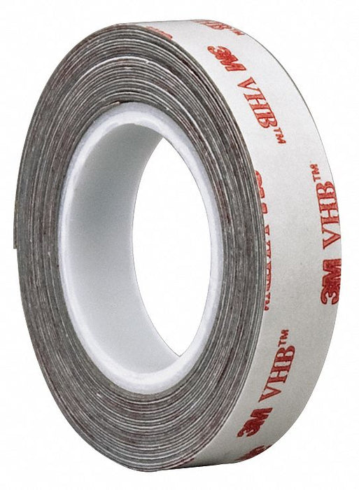 Foam Tape Gray 5 yd L 6 in W