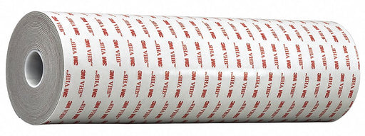 Foam Tape Gray 5 yd L 12 in W