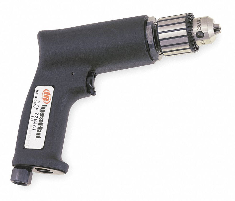 Air-Powered Drill 1/4 in NPT Keyed