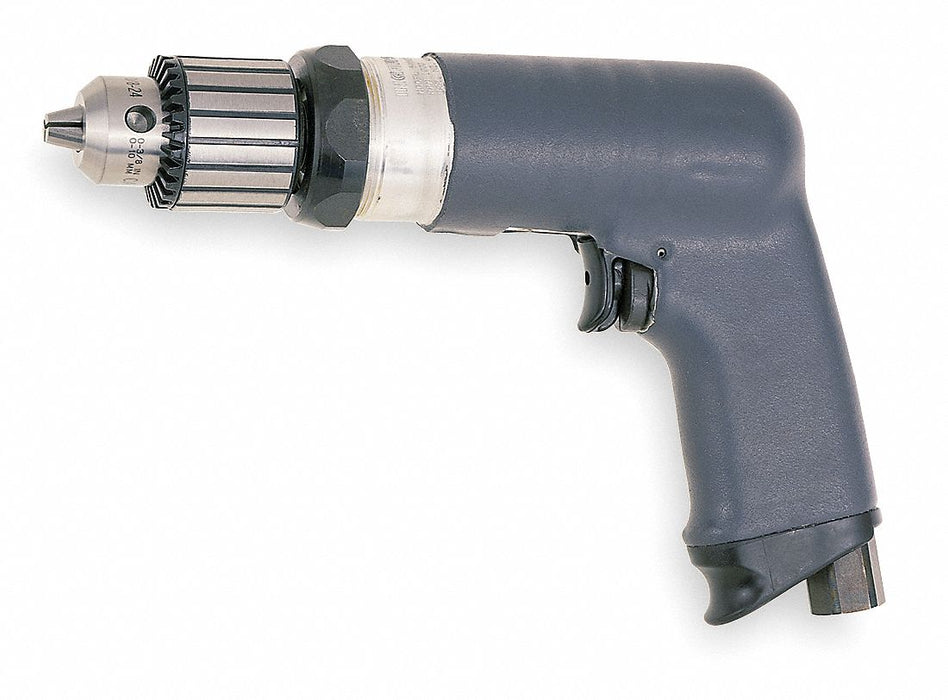 Air-Powered Drill 1/4 in NPT Keyed
