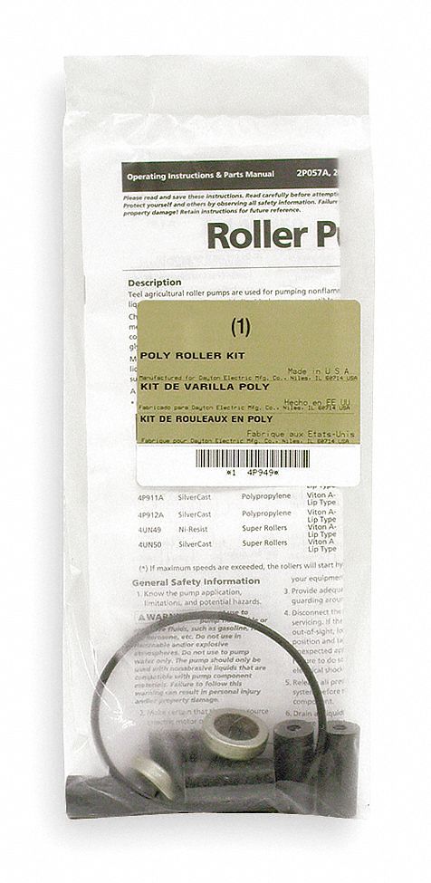Roller Spray Repair Kit For 15/16 Shft