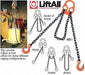 Chain Sling 1/2 in Size G100 14 ft L