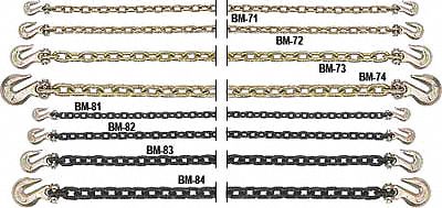 M5158 Straight Chain Steel 15 ft L 4 700 lb
