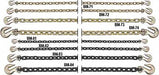 Straight Chain Steel 10 ft L 6 600 lb