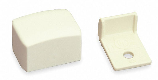 Blank End Ivory PVC Ends