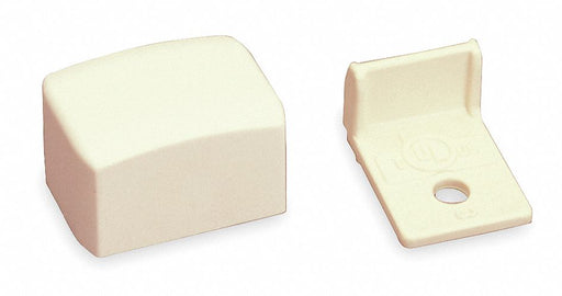Blank End Ivory PVC Ends