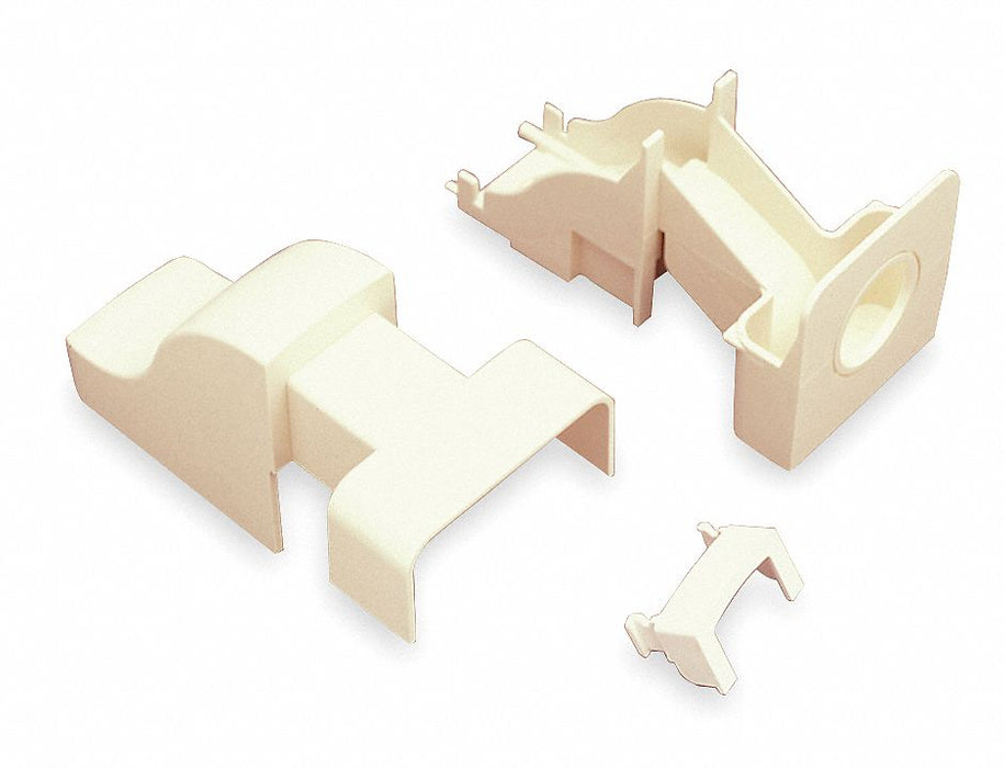 Drop Ceiling Connector Ivory PVC Ends