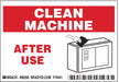 Label 3 1/2 inx5 in Polyester PK5