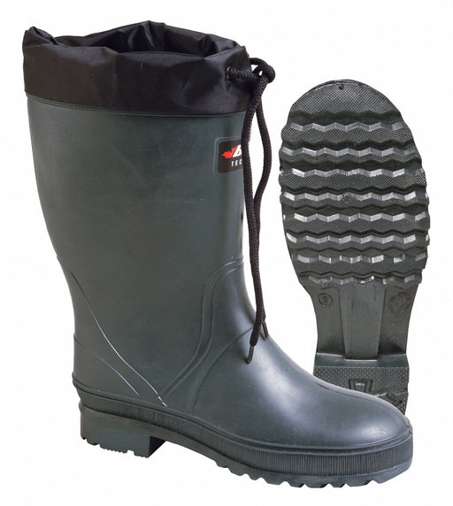 E7851 Rubber Boot Women s 10 Mid-Calf Green PR