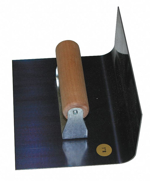 Cove Trowel 7 1/2inL 5 3/4inW Blue Steel