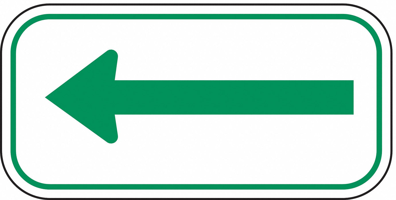 Arrow Supplemental Parking Sign 6 x 12 