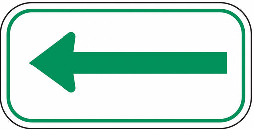 Arrow Supplemental Parking Sign 6 x 12 