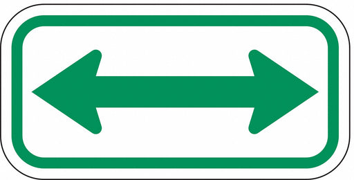 Arrow Supplemental Parking Sign 6 x 12 