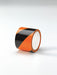 E0417 Floor Tape Black/Orange 3 inx54 ft Roll